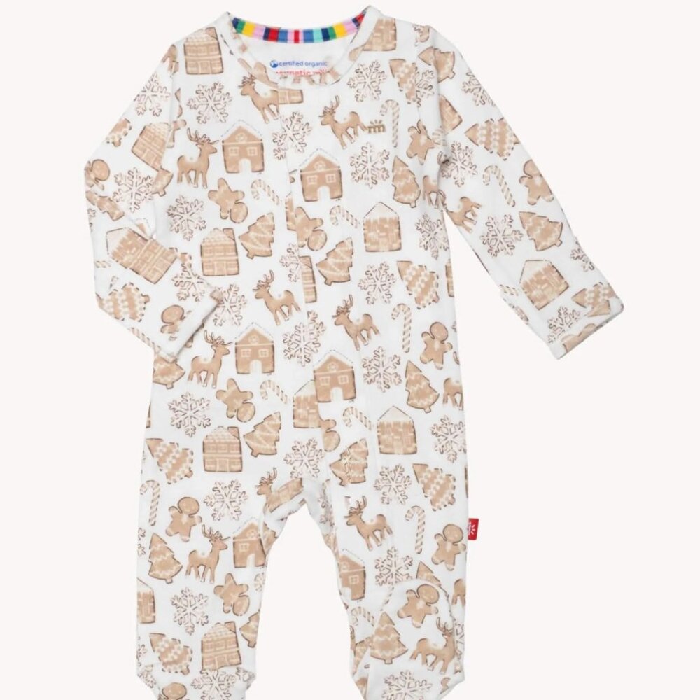Magnetic Me Gingerbread Lane Organic Cotton Onesie